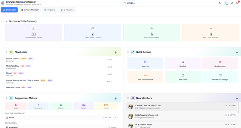 Your growth engine — screen 1